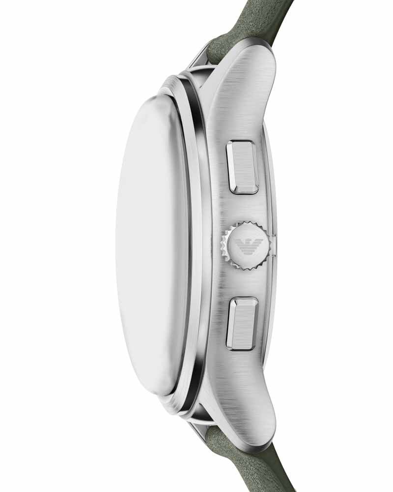 Emporio Armani Men  Ivory Chronograph Quartz watch SKU ID AR11801 Helios The Watch Store
