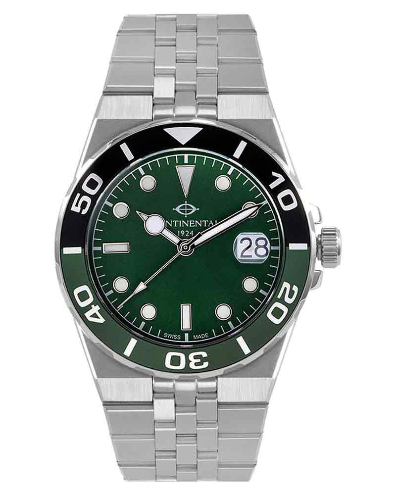 Continental Men Apex Green Analog Quartz Watch SKU ID 26851-GD101950 Helios The Watch Store