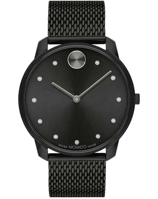 Movado Men BOLD Black Analog Quartz watch SKU ID 3600904 Helios The Watch Store