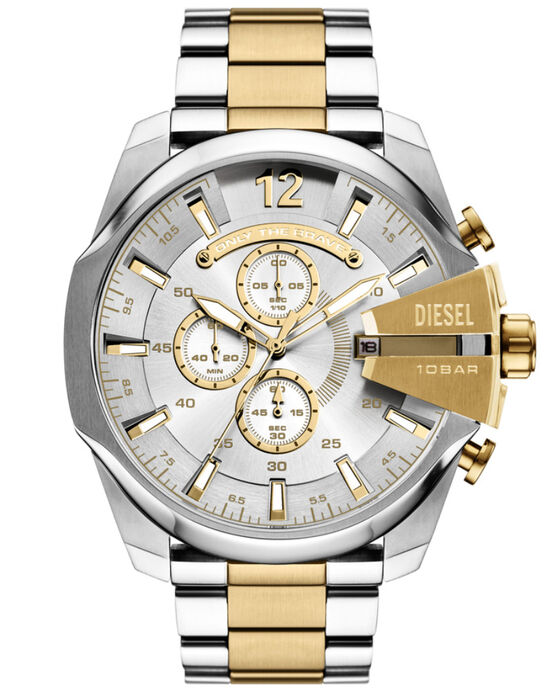 Diesel Men MEGA CHIEF Multicoloured Chronograph Quartz watch SKU ID DZ4701 Helios The Watch Store