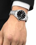Tissot Men GENTLEMAN Black Analog Automatic watch SKU ID T1658071105100 Helios The Watch Store