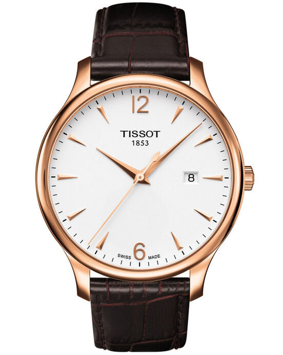 Tissot Men TRADITION Silver Analog Quartz watch SKU ID T0636103603700 Helios The Watch Store