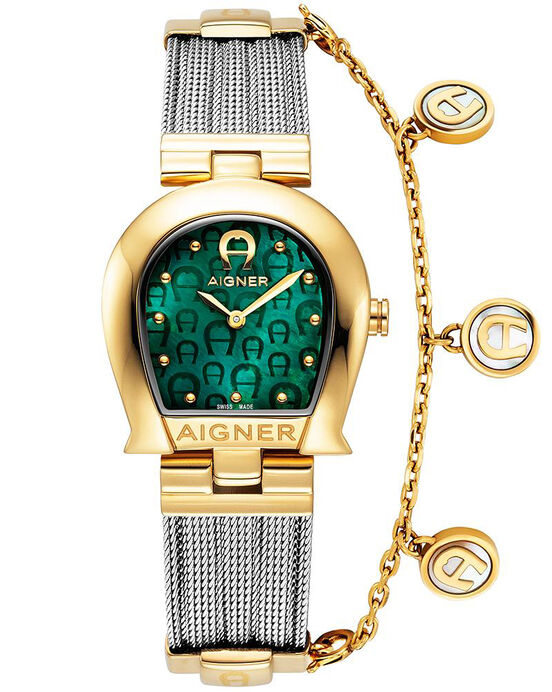 Aigner Women CREMONA DUE Green Analog Quartz watch SKU ID AIAGW273002W Helios The Watch Store