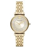 Emporio Armani Women  Cream Analog Quartz watch SKU ID AR11608 Helios The Watch Store