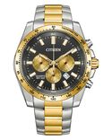 Citizen Men AQ-Chrono Black Analog Quartz watch SKU ID AN8234-58E Helios The Watch Store