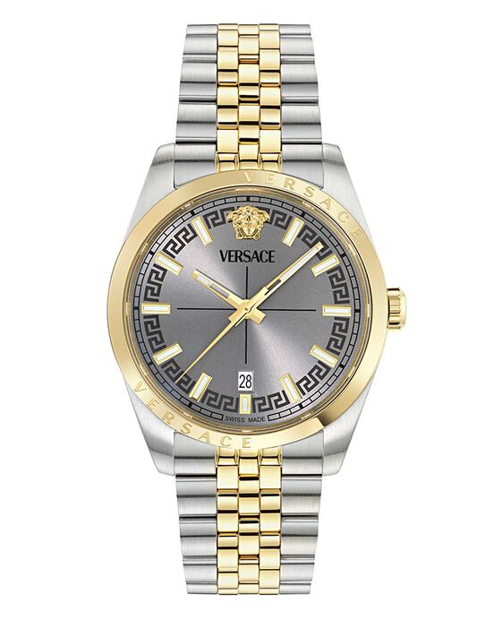 Versace Men MILLENYIUM Grey Analog Quartz watch SKU ID VE5M00426 Helios The Watch Store