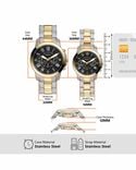 Fossil Men Grant Black Chronograph Quartz watch SKU ID FS6202SET Helios The Watch Store