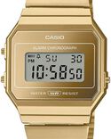 Casio Unisex A-700 Series Gold Digital Quartz watch SKU ID D347 Helios The Watch Store