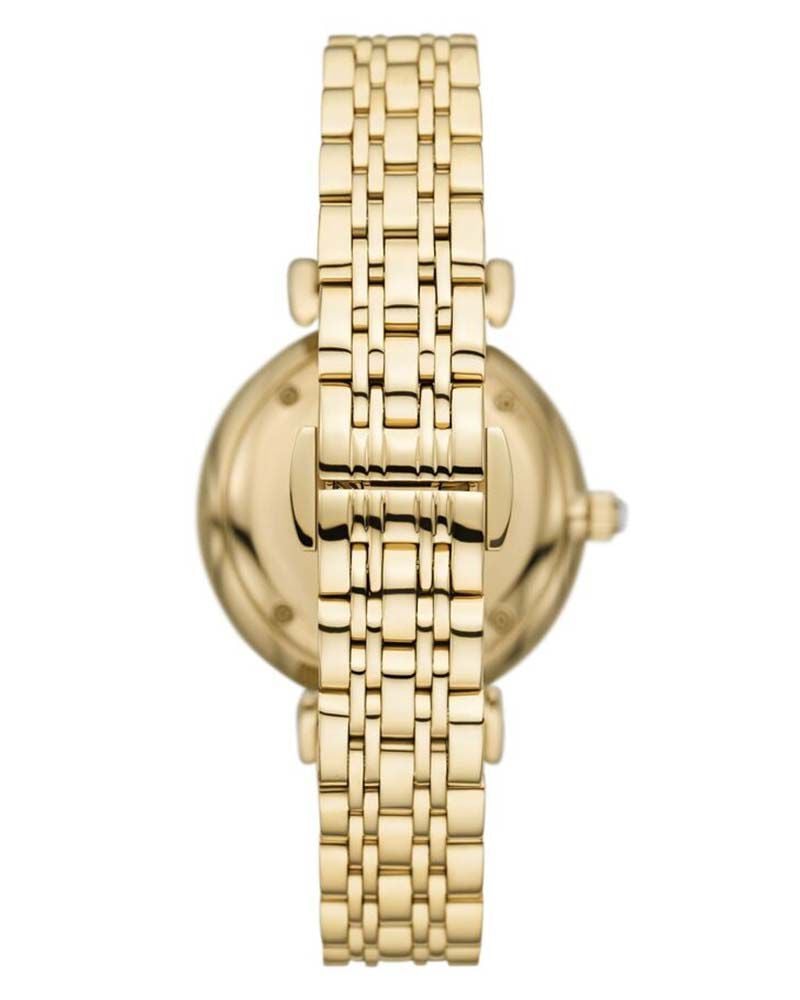 Emporio Armani Women  Cream Analog Quartz watch SKU ID AR11608 Helios The Watch Store