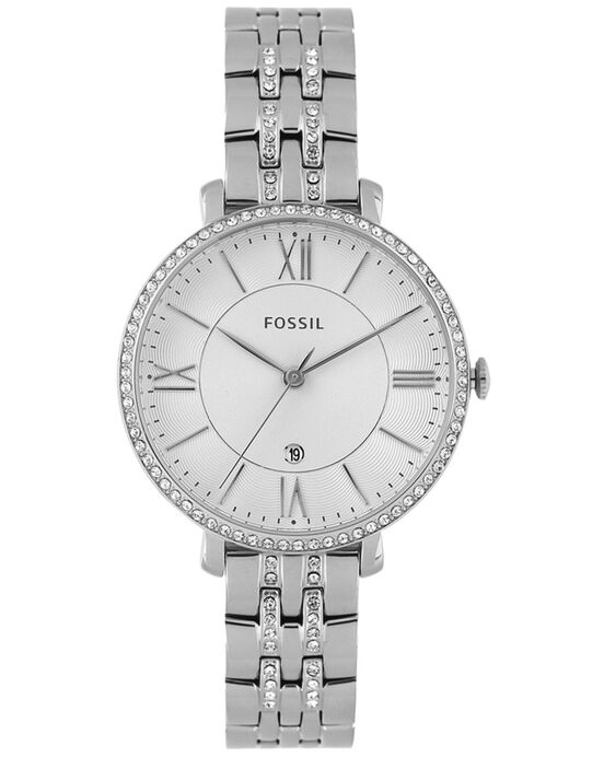 Fossil Women JACQUELINE Silver Analog Quartz watch SKU ID ES3545 Helios The Watch Store