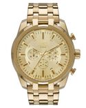 Diesel Men SPLIT Golden Analog Quartz watch SKU ID DZ4590 Helios The Watch Store