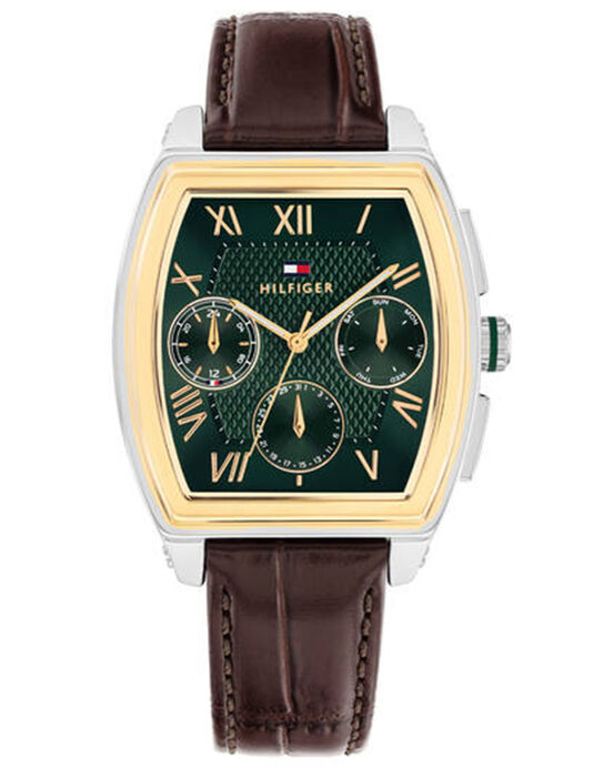 Tommy Hilfiger Men TH-OXFORD Green Analog Quartz watch SKU ID TH1710762W Helios The Watch Store