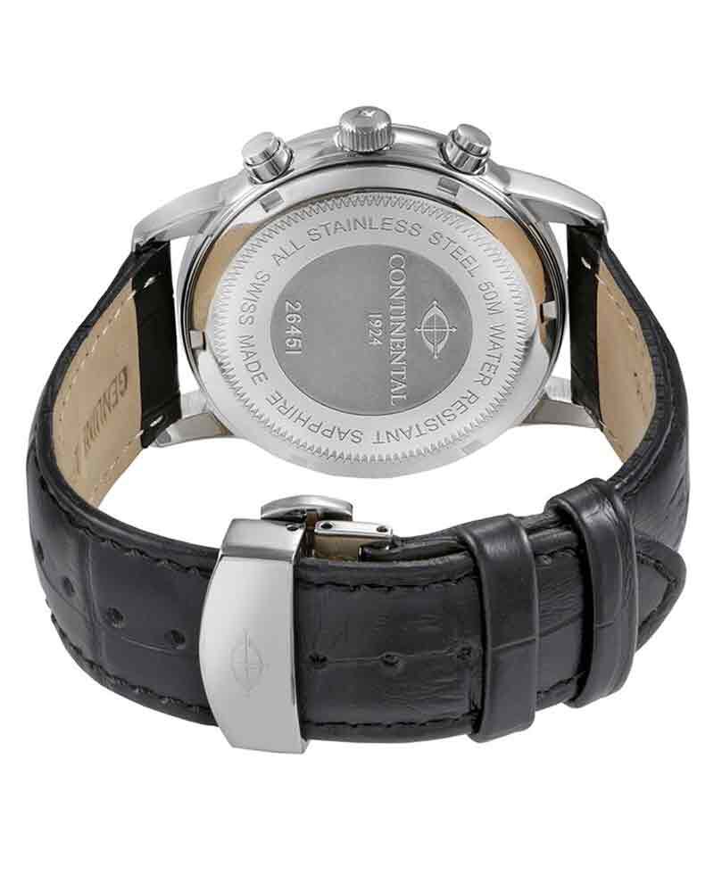 Continental Men Apex Silver Analog Quartz Watch SKU ID 26451-GC154120 Helios The Watch Store