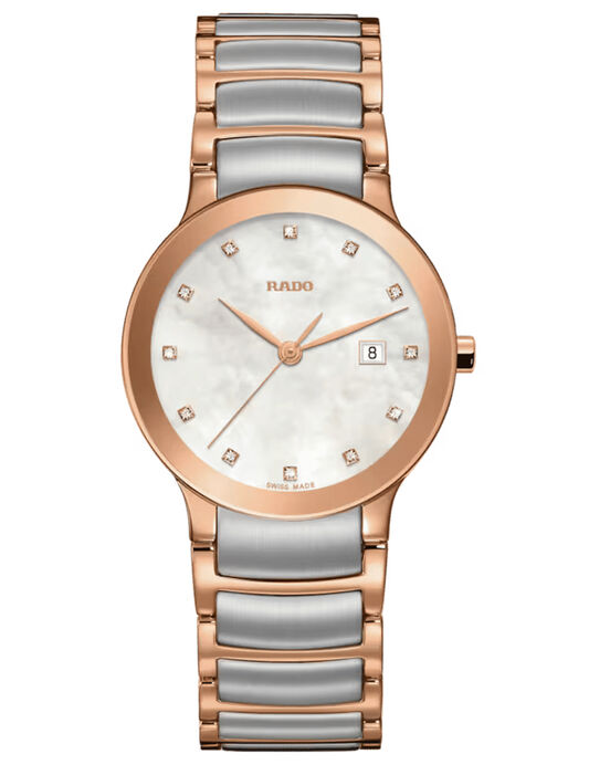 Rado Women Centrix White Analog Quartz watch SKU ID R30555902 Helios The Watch Store