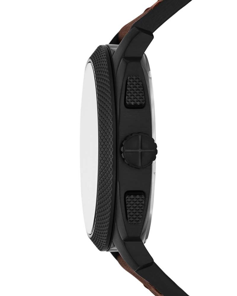 Fossil Men Machine Black Analog Quartz watch SKU ID FS6102SET Helios The Watch Store