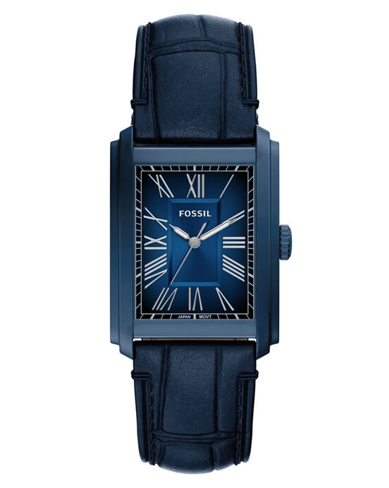 Fossil Men Carraway Blue Analog Quartz watch SKU ID FS6170 Helios The Watch Store