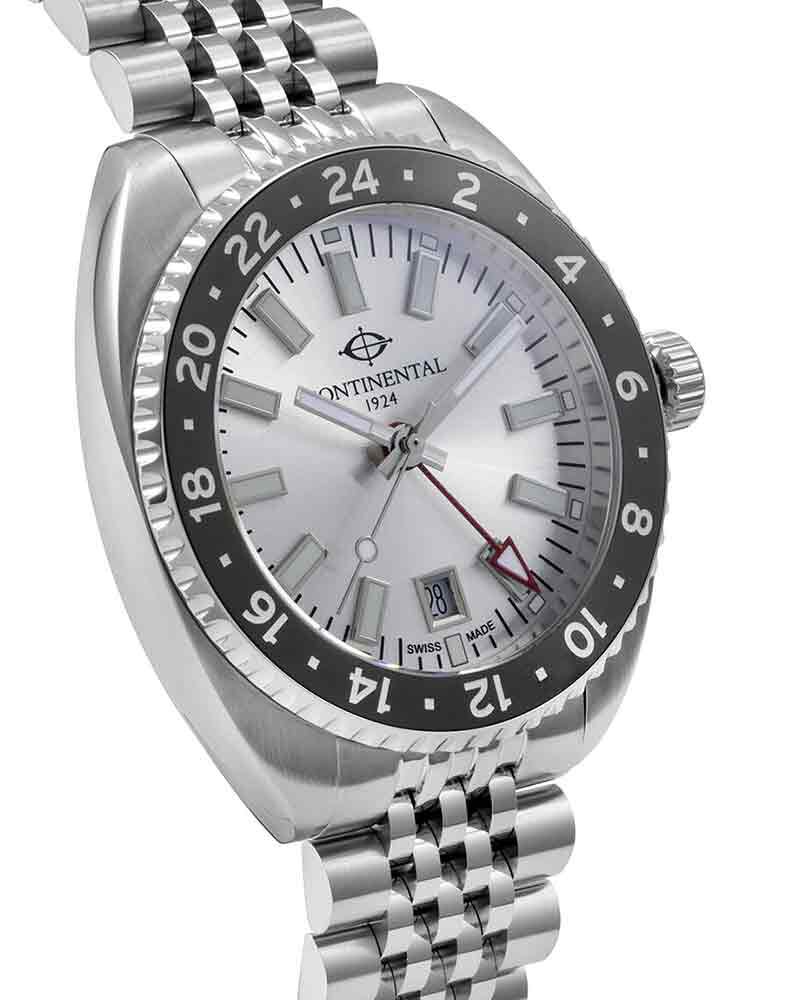 Continental Men Apex Silver Analog Quartz Watch SKU ID 26852-GM101130 Helios The Watch Store