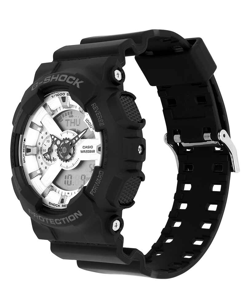 G-Shock Men GA-110  White  Analog-Digital Quartz watch SKU ID G1636 Helios The Watch Store