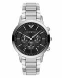 Emporio Armani Men  Black Chronograph Quartz watch SKU ID AR11819 Helios The Watch Store