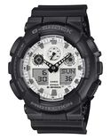G-Shock Men GA-100  White  Analog-Digital Quartz watch SKU ID G1635 Helios The Watch Store