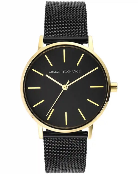 Armani Exchange Women LOLA Black Analog Quartz watch SKU ID AX5548 Helios The Watch Store