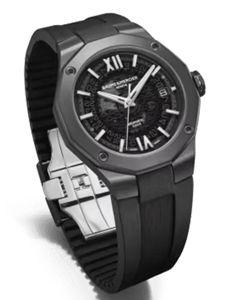 Baume et Mercier Men RIVIERA Grey Analog Automatic watch SKU ID M0A10617 Helios The Watch Store
