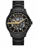 Armani Exchange Men HAMPTON Black Analog Mechanical watch SKU ID AX2463 Helios The Watch Store