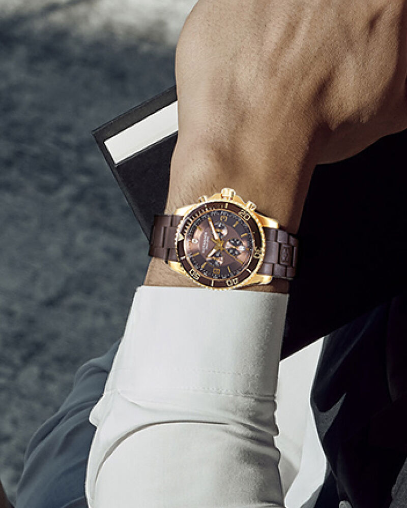 時計 BNR32SKYLINE Buy Victorinox Men Maverick Round Brown Watch 241692 at Helios