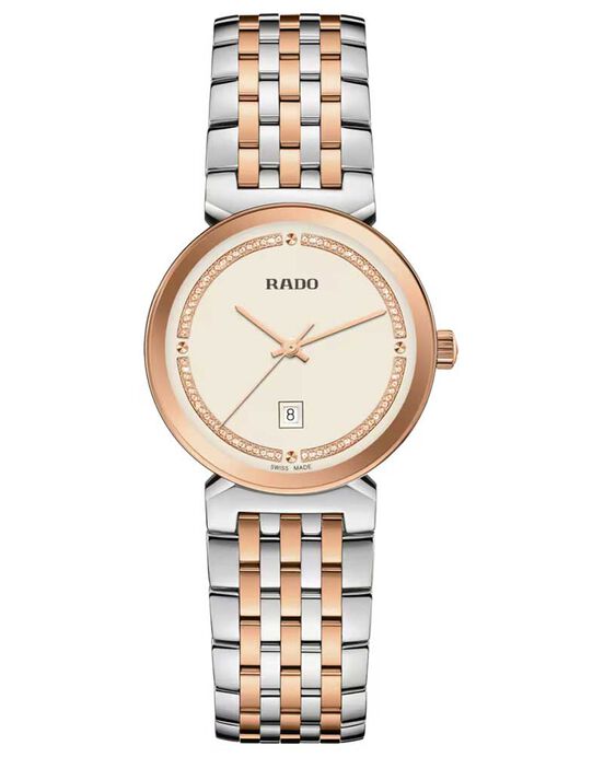 Rado Women Florence Champagne Analog Quartz watch SKU ID R48913403 Helios The Watch Store