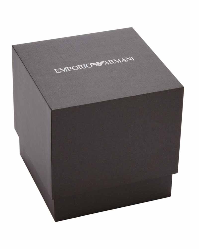 Emporio Armani Men  Silver Analog Automatic watch SKU ID AR60098 Helios The Watch Store