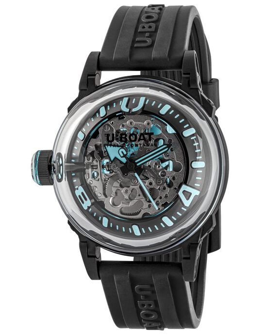 U Boat Unisex U-65 Silver Acquamarine Analog Automatic watch SKU ID 3348 Helios The Watch Store