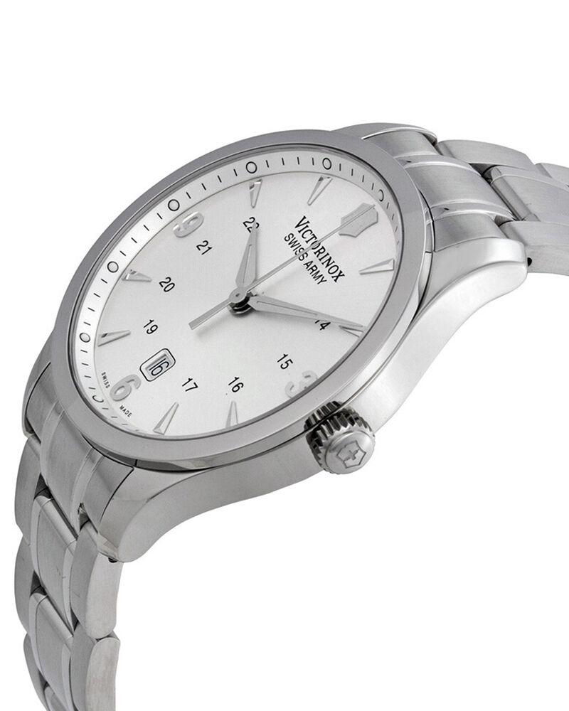 Victorinox Men ALLIANCE Silver Analog Quartz watch SKU ID 241476 Helios The Watch Store