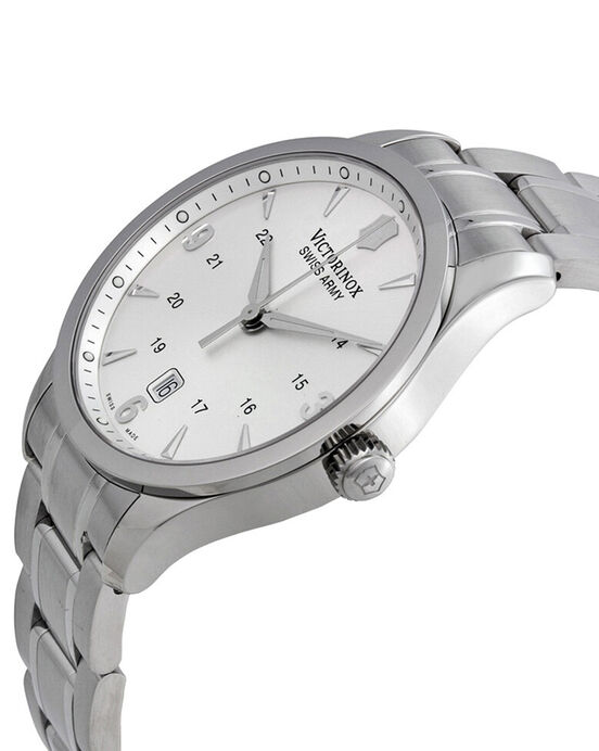 Victorinox Men ALLIANCE Silver Analog Quartz watch SKU ID 241476 Helios The Watch Store