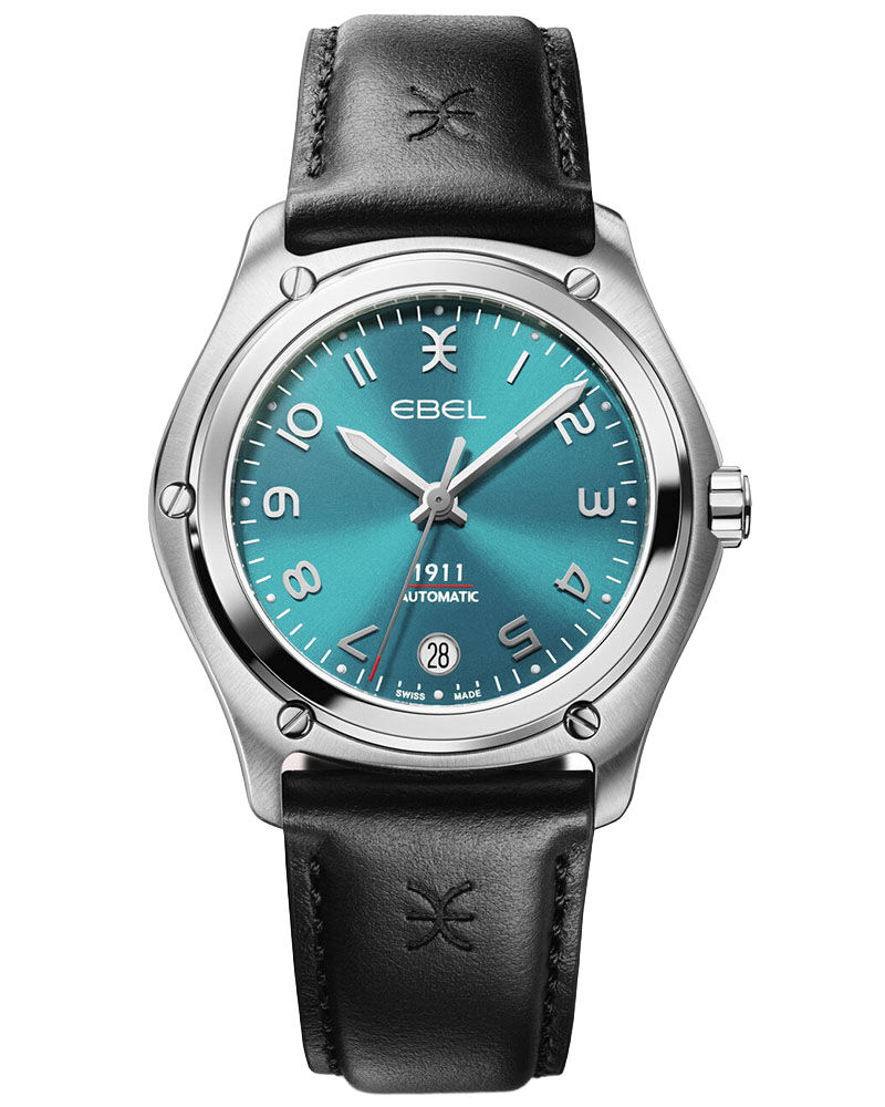 Ebel Unisex 1911 Petroleum Analog Automatic watch SKU ID 1216664 Helios The Watch Store