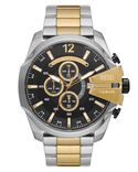 Diesel Men MEGA CHIEF Black Analog Quartz watch SKU ID DZ4581 Helios The Watch Store
