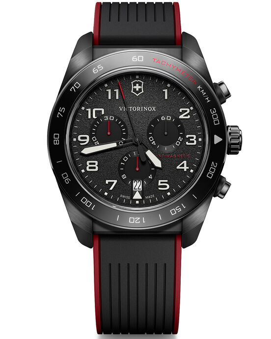 Victorinox Men SWISS ARMY Black Analog Quartz watch SKU ID 242051 Helios The Watch Store