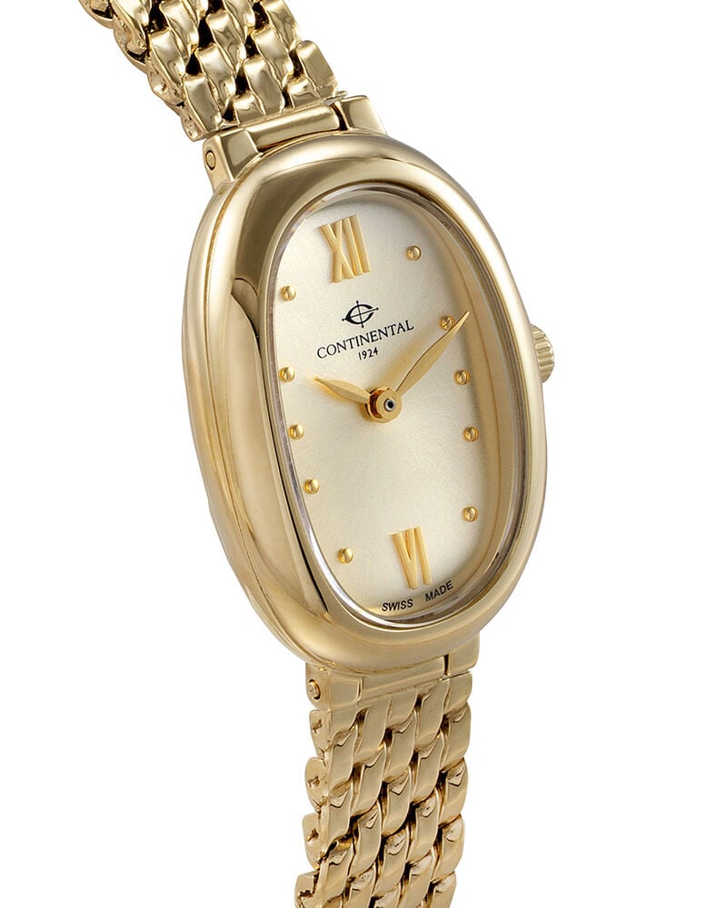 Continental Women  Elegance Champagne Analog Quartz watch SKU ID 26604-LT202310 Helios The Watch Store