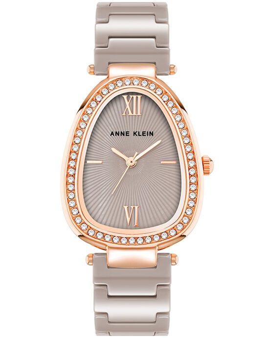 Anne Klein Women SPRING SUmmER Brown Analog Quartz watch SKU ID AK5012RGTP Helios The Watch Store