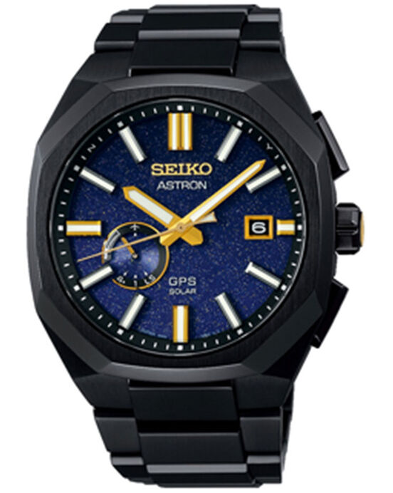 Seiko Men ASTRON Blue Analog Solar watch SKU ID SSJ021J1 Helios The Watch Store