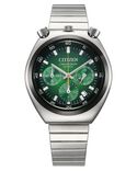Citizen Men TSUNO CHRONO Green Analog Quartz watch SKU ID AN3714-76W Helios The Watch Store