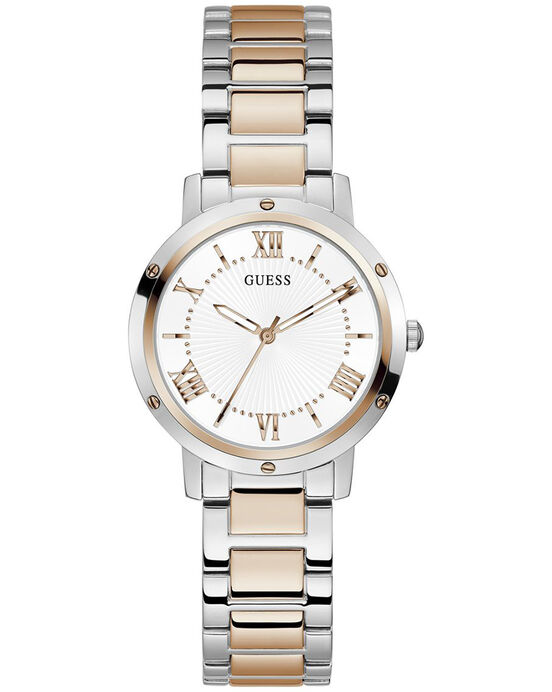 Guess Women DAWN White Analog Quartz watch SKU ID GW0404L3 Helios The Watch Store