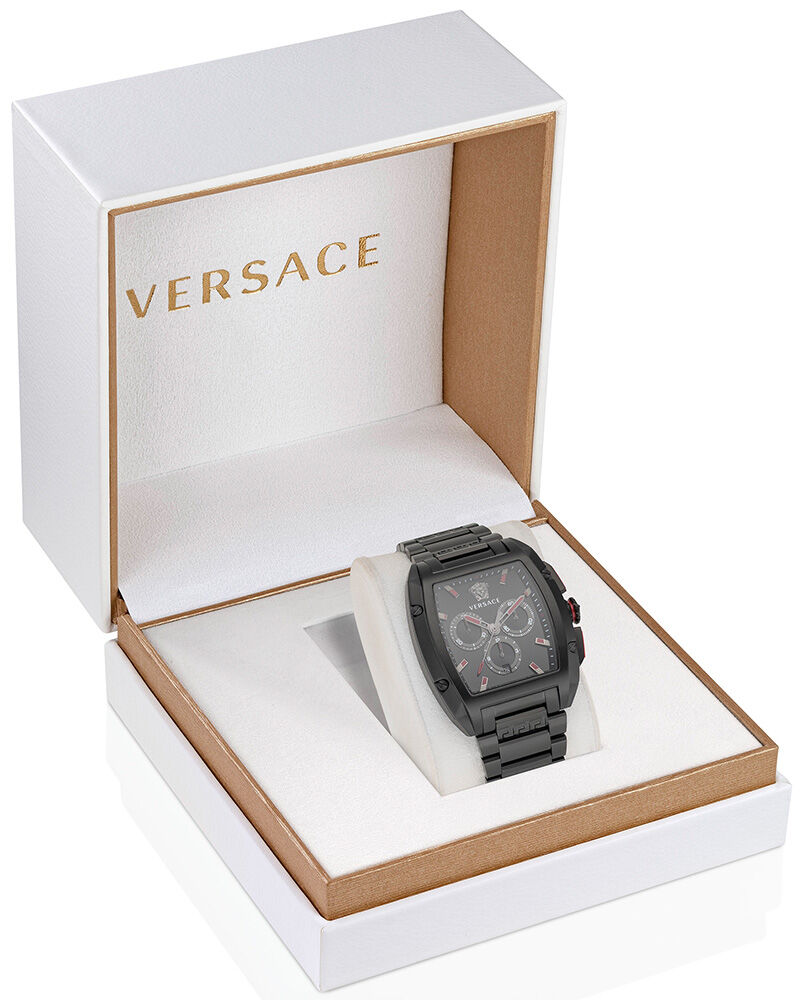 Buy Versace Men Sky Dusk Square Black Watch ve6h00623 at Helios