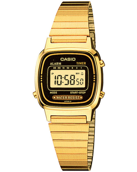 Casio Women VINTAGE Golden Digital/Smart Quartz watch SKU ID D124 Helios The Watch Store