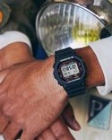 G-Shock Men DW-5000 Black Digital Quartz watch SKU ID G1660 Helios The Watch Store