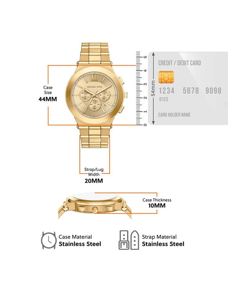Michael Kors Men Billie Golden Analog Quartz watch SKU ID MK9270SET Helios The Watch Store