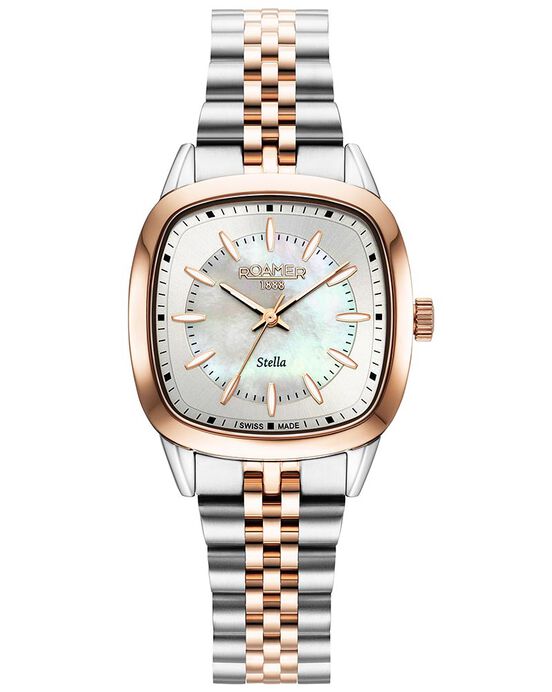 Roamer Women Stella White Mother Of Pearl Analog Quartz watch SKU ID RM966847492020W Helios The Watch Store