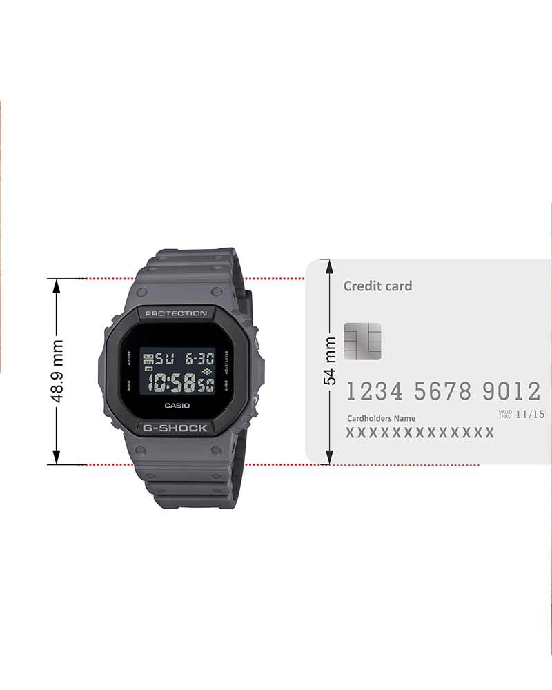 G-Shock Men DW-5610 Black Digital Quartz watch SKU ID G1647 Helios The Watch Store