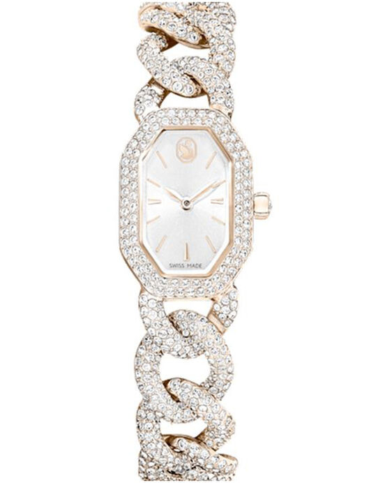 Swarovski Women DEXTERA Champagne Gold Tone Analog Quartz watch SKU ID 5711710 Helios The Watch Store