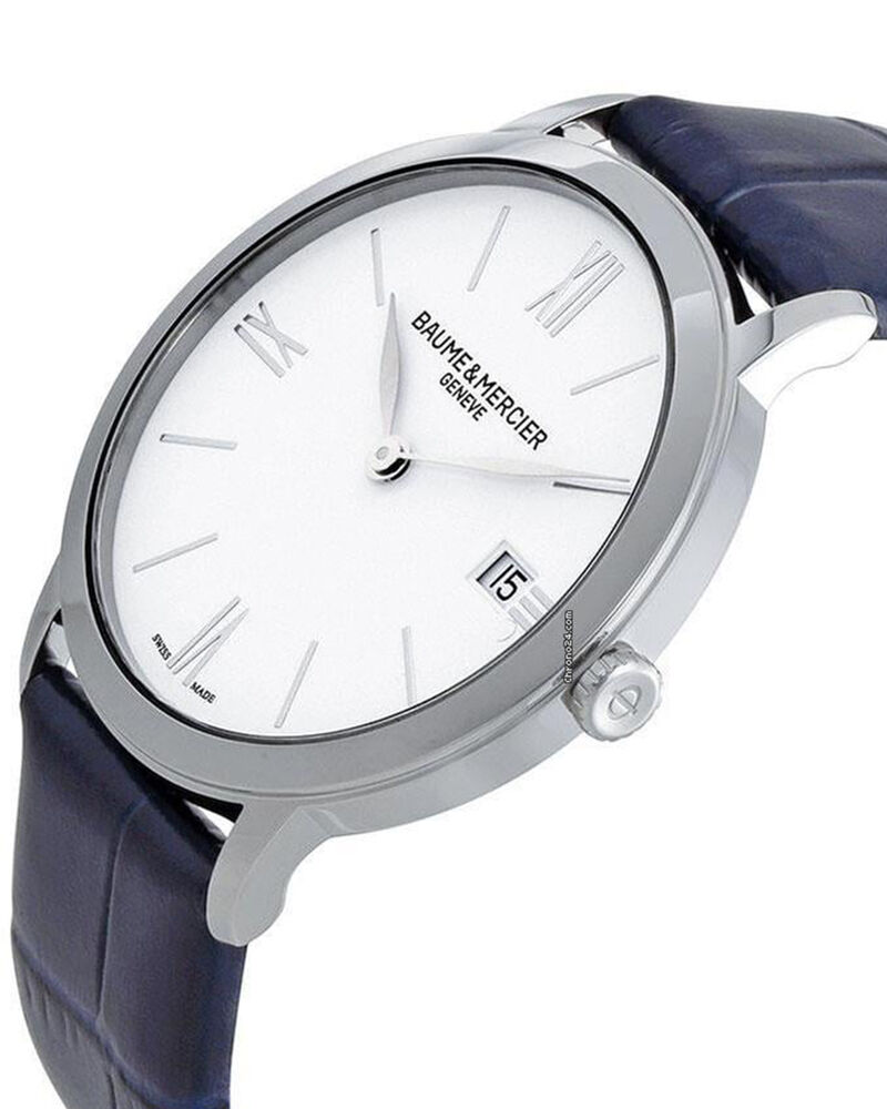 Baume et Mercier Women CLASSIMA White Analog QUARTZ watch SKU ID M0A10355 Helios The Watch Store