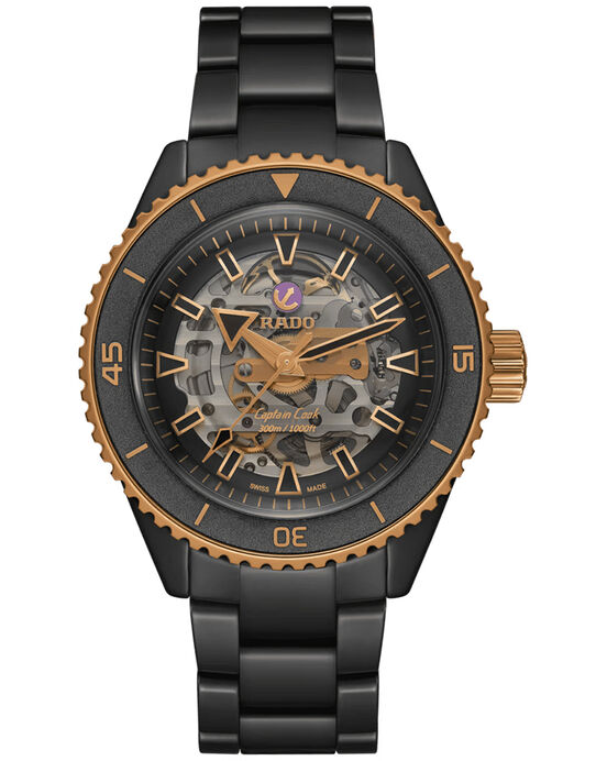Rado Men Captain Cook Black Analog Automatic watch SKU ID R32192152 Helios The Watch Store